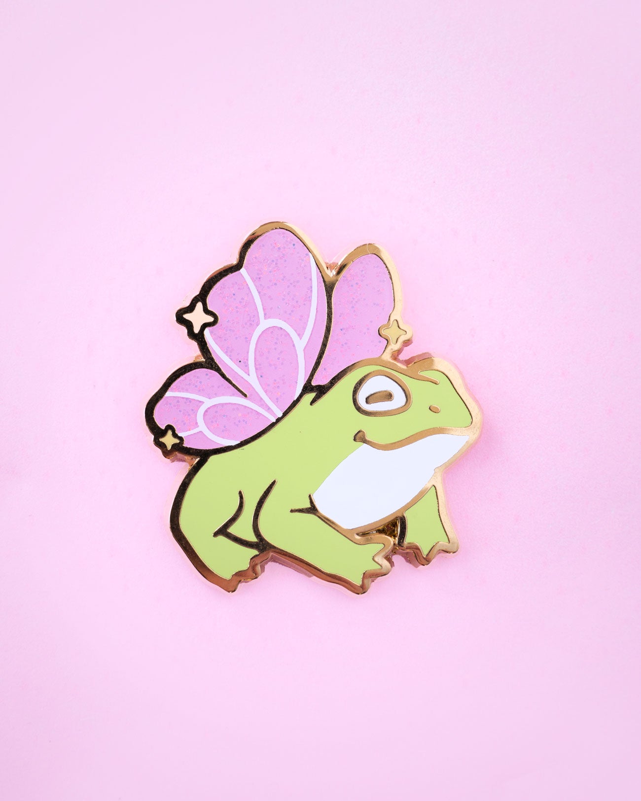 Fairy Frog Enamel Pin
