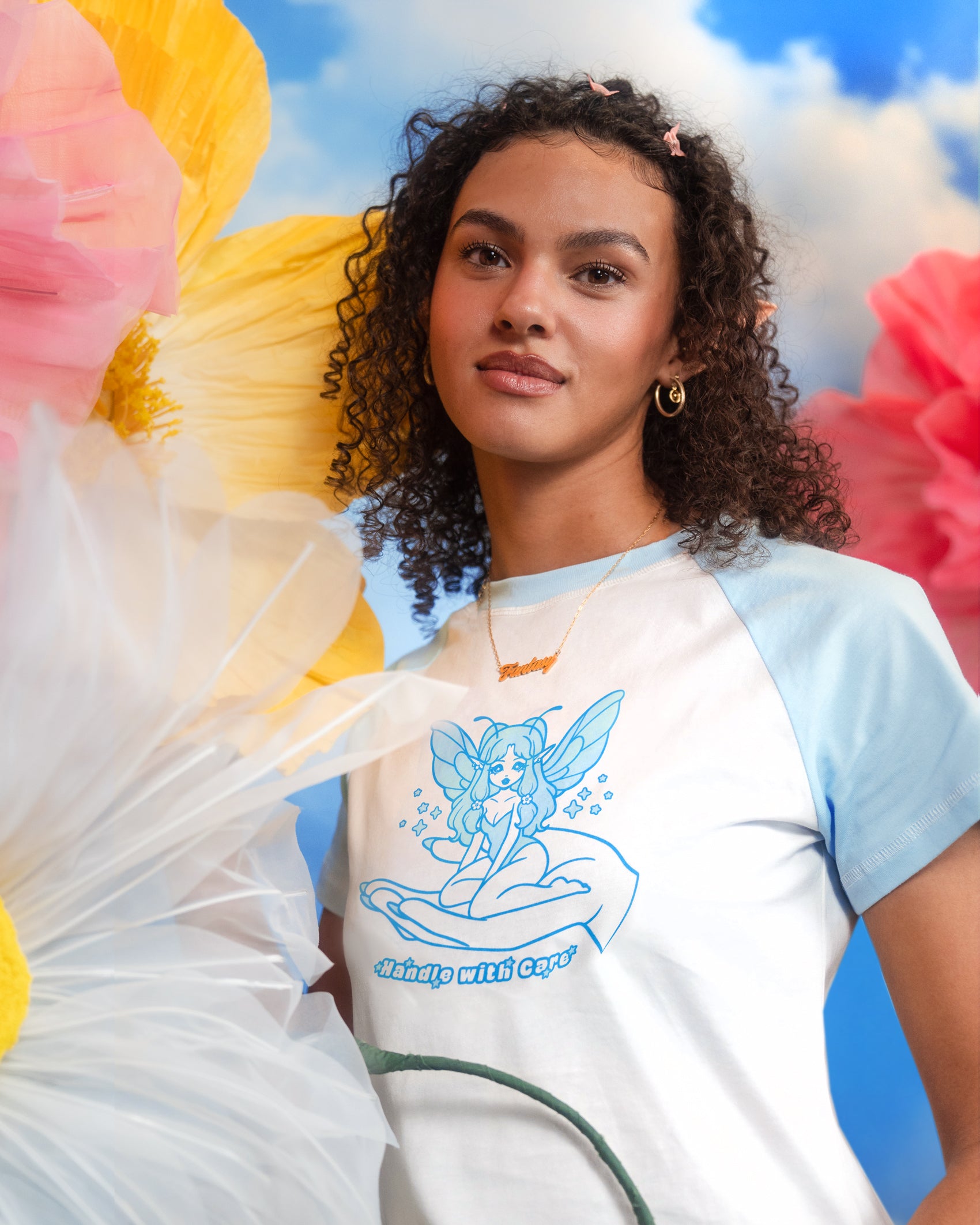 Handle With Care' Fairy Baby Tee – Sugarbones