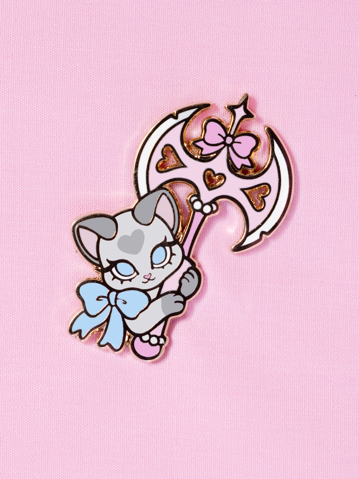 Frenemies Kitty Enamel Pin