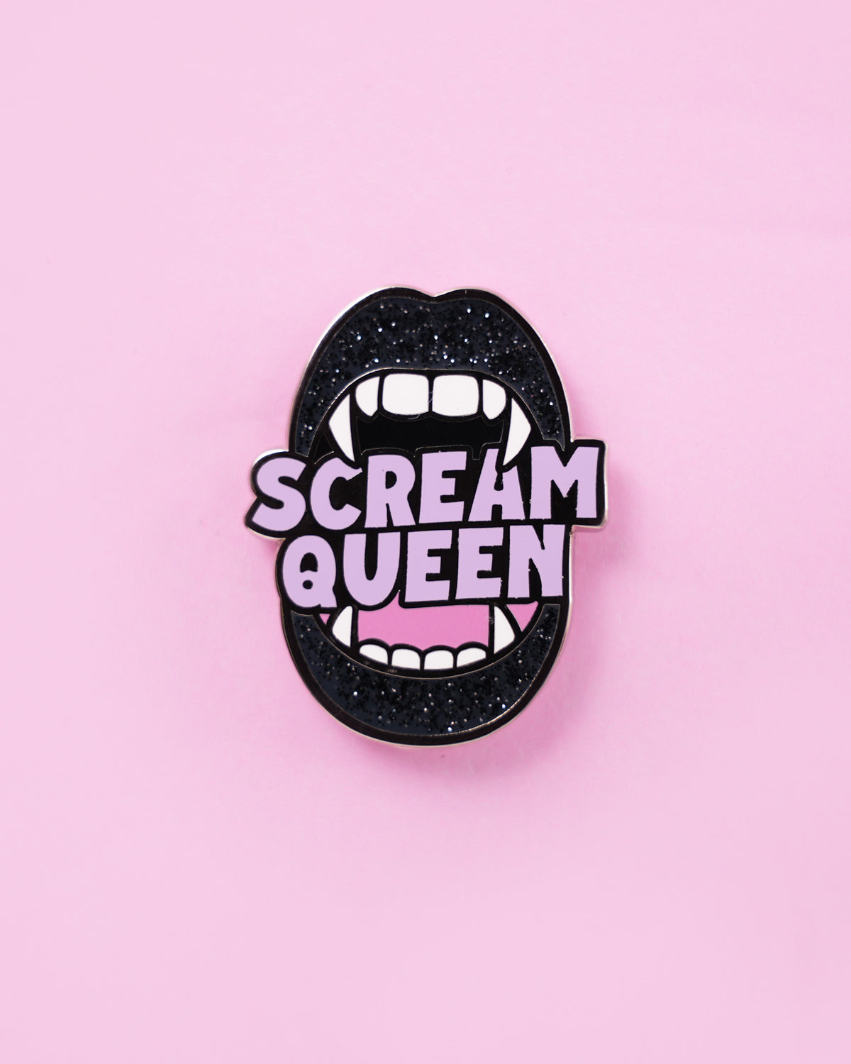 Scream Queen Enamel Pin – Sugarbones, image size:1200x1500