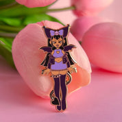 Kuromi Fangirl Enamel Pin