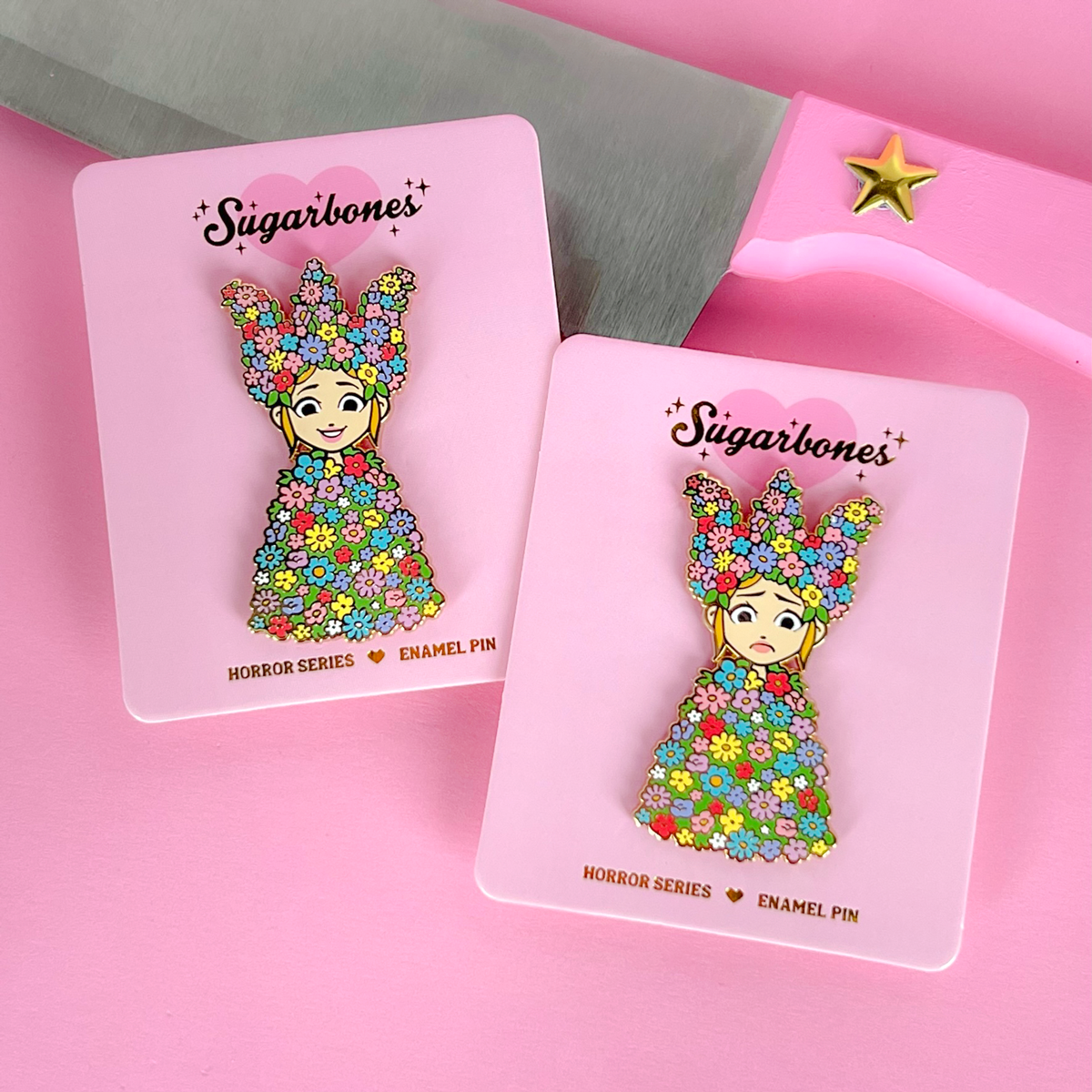 May Queen Dani Enamel Pins