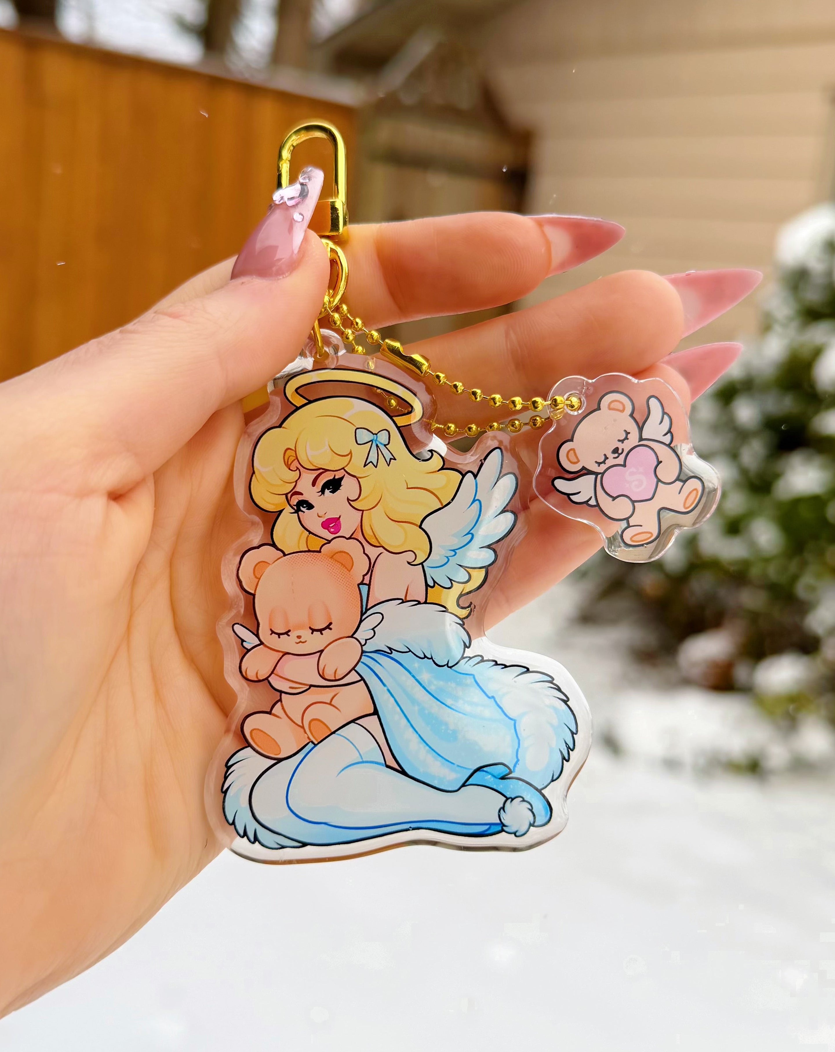 Nice | Charm Keychain