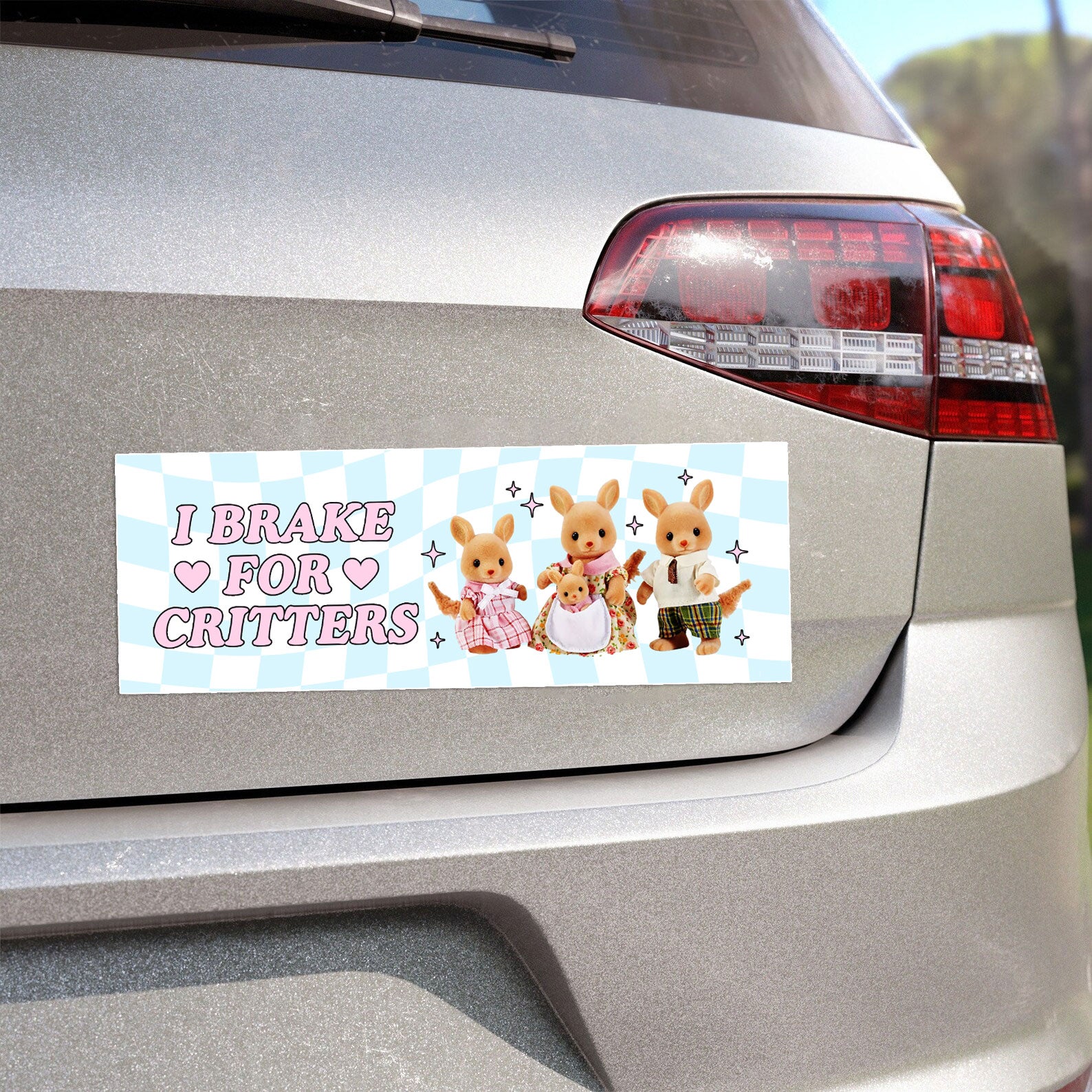 I Brake For Critters| Bumper Sticker