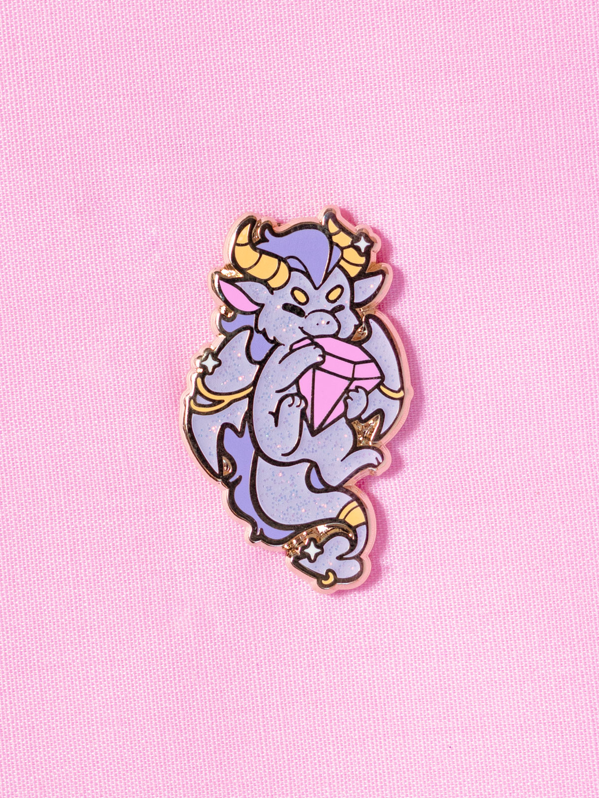 Treasure Dragon Enamel Pin Sugarbones