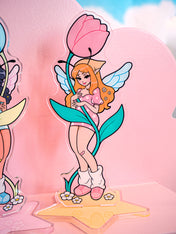 Tulip Twins Acrylic Figurines