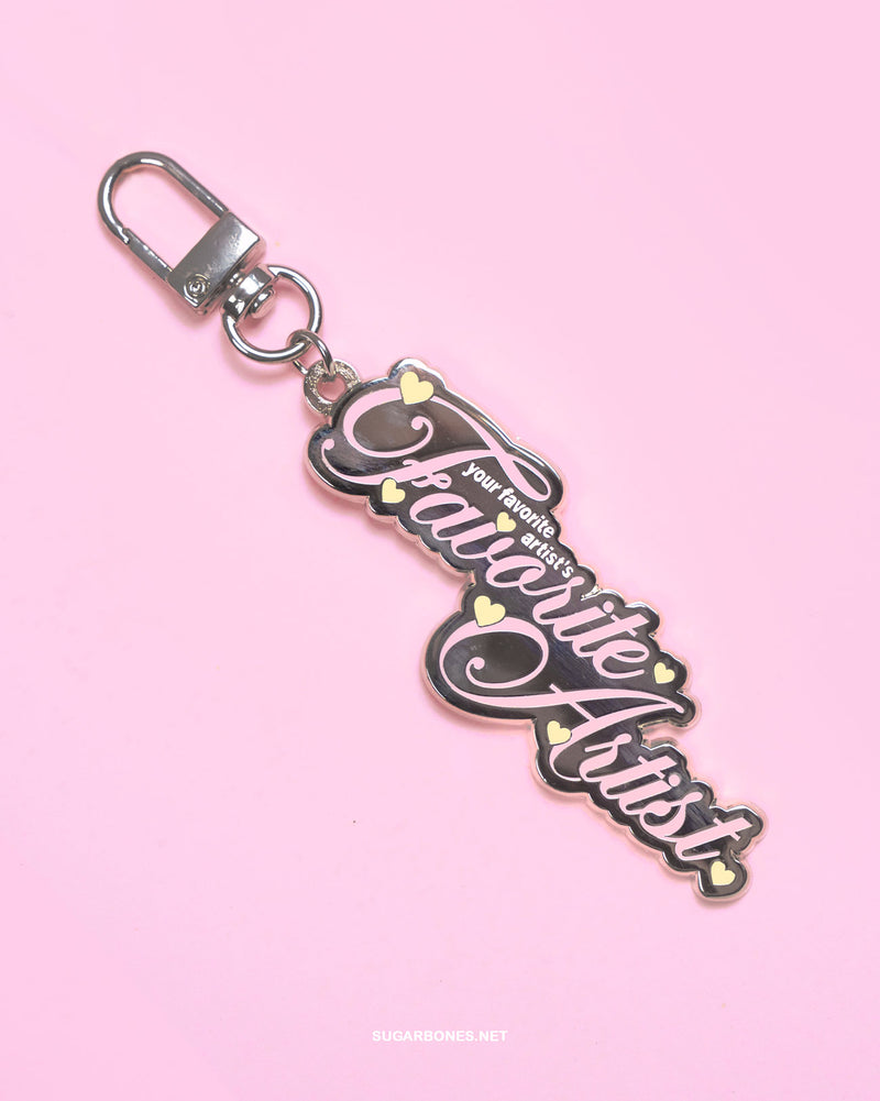 Favorite Artist | Charm Keychain