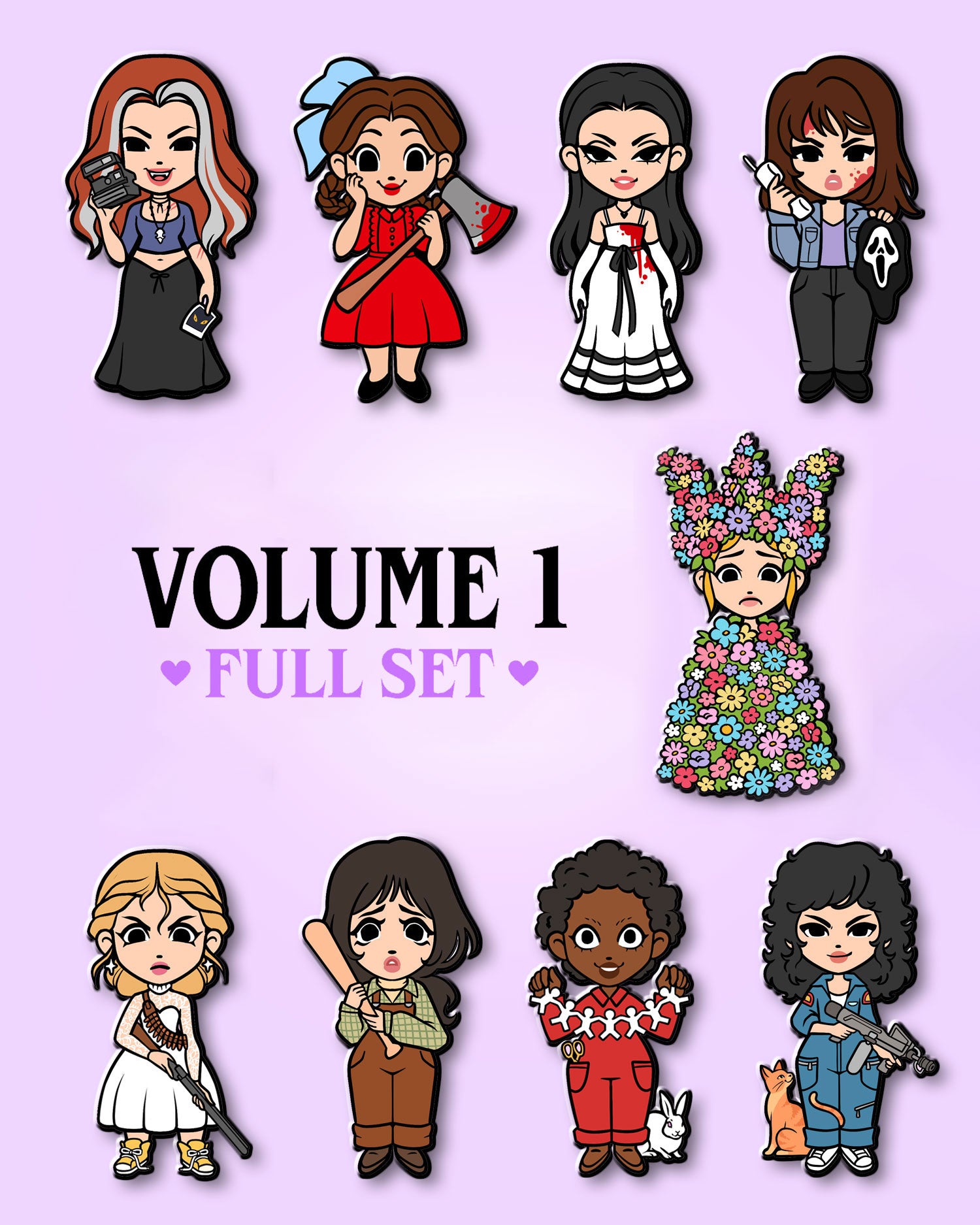 Horror Dolls | V1 | Full Set