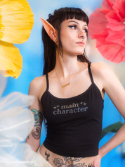 'Main Character' Rhinestone Tank