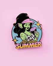 Hot Ghoul Summer Enamel Pin