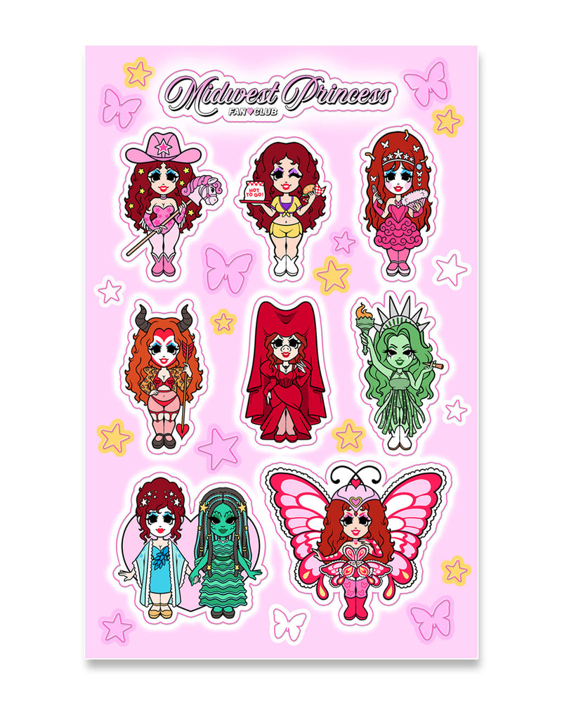 Midwest Princess | Sticker Sheet
