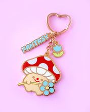 Mushroom Keychain