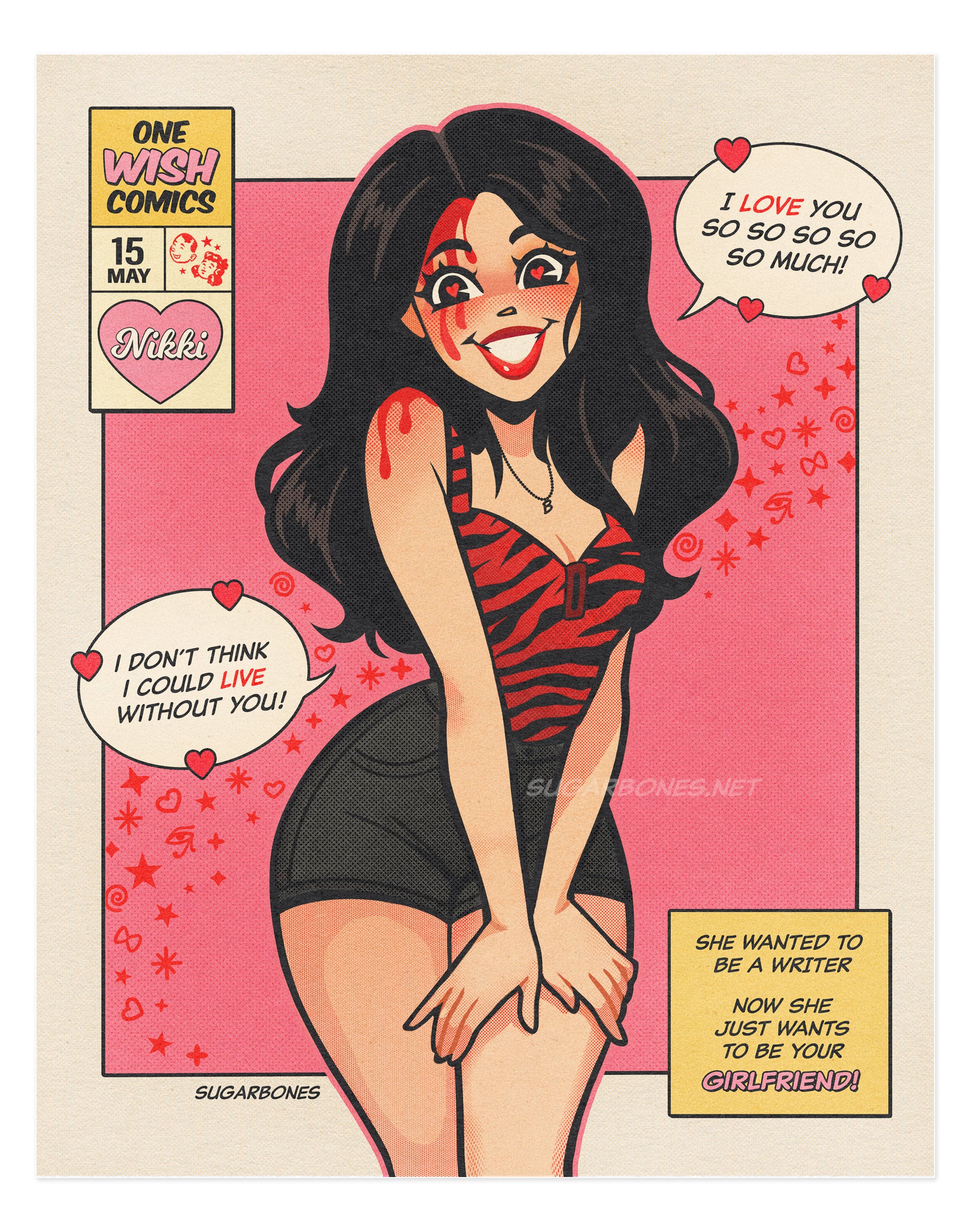 One Wish Comics - Art Print