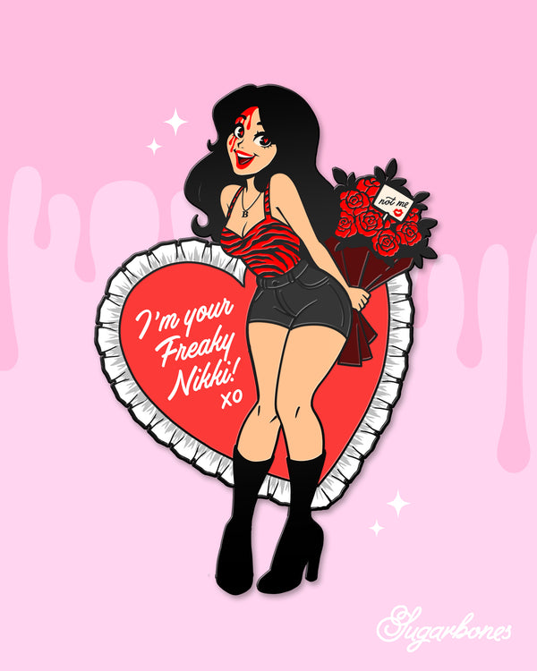[Preorder] Freaky Nikki | Deluxe Enamel Pin