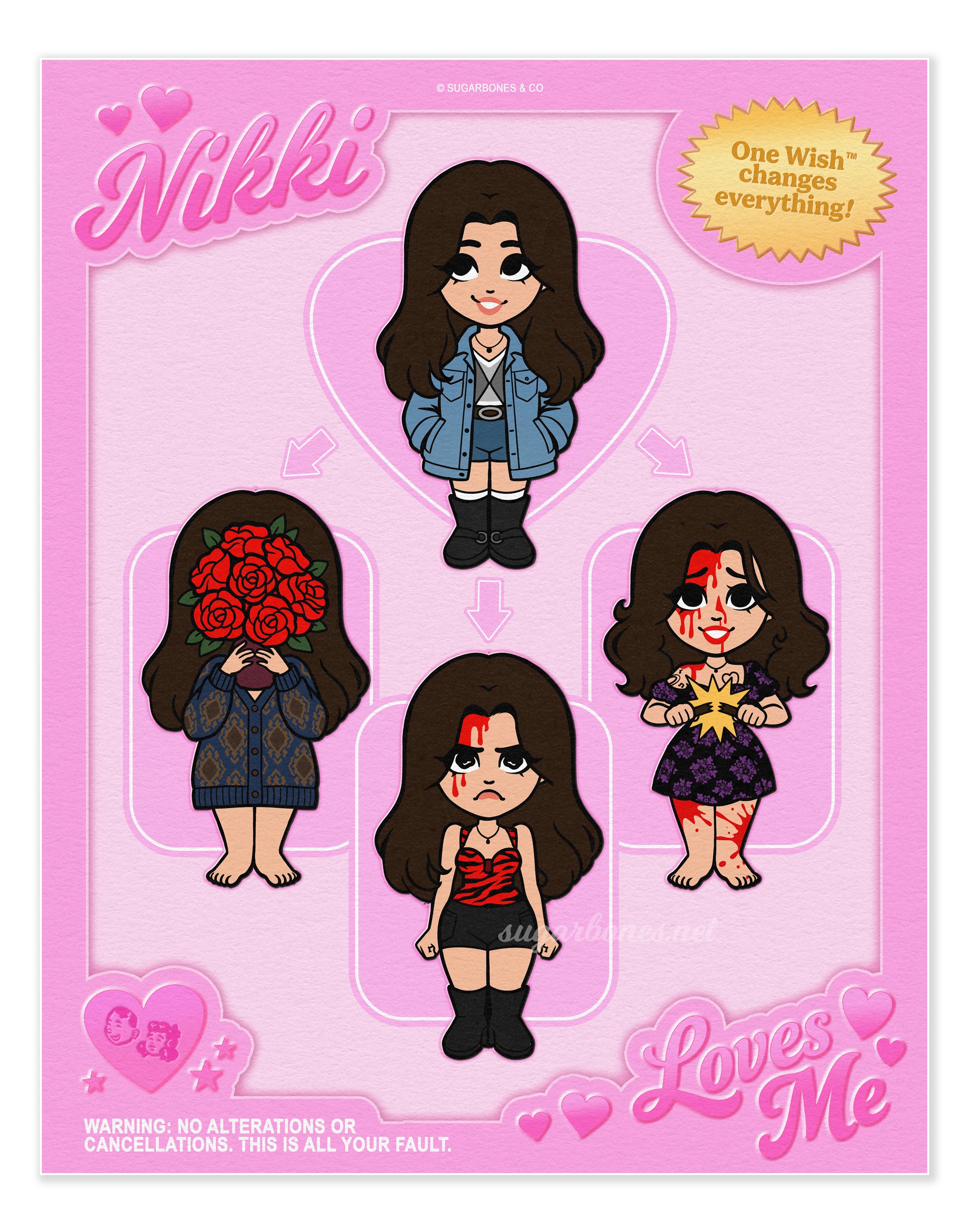 Nikki Doll - Art Print