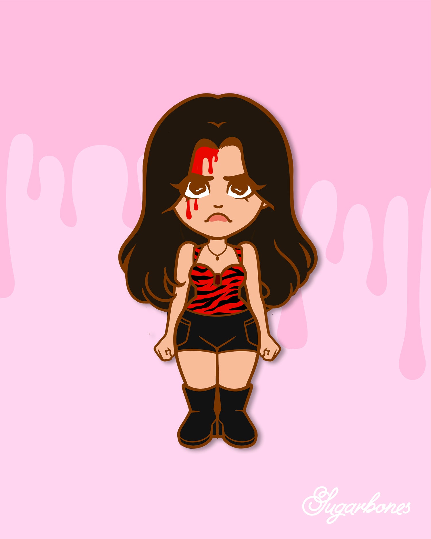 [Preorder] Nikki | Horror Dolls | Enamel Pin