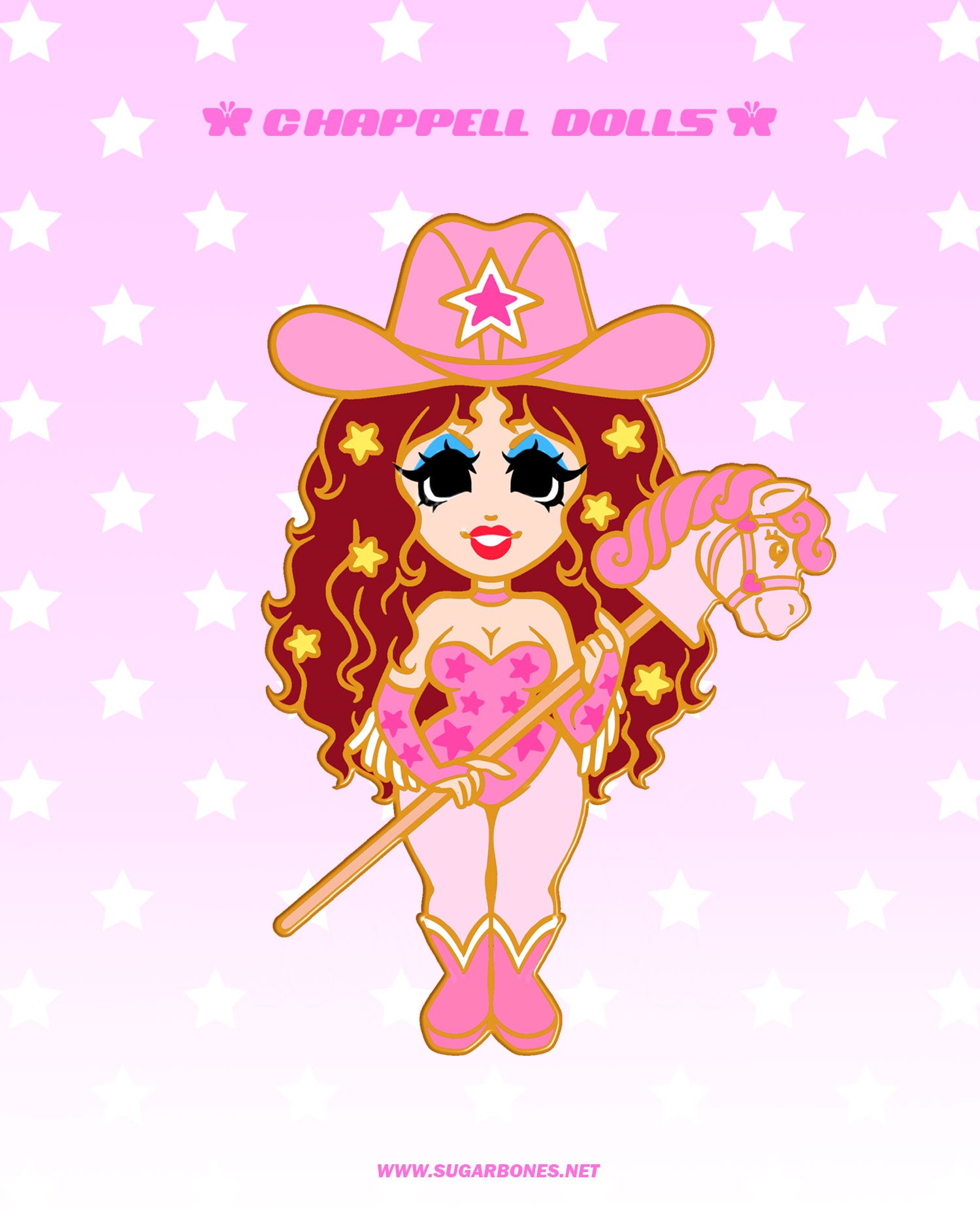 Pink Pony Club | Chappell Dolls | Enamel Pin