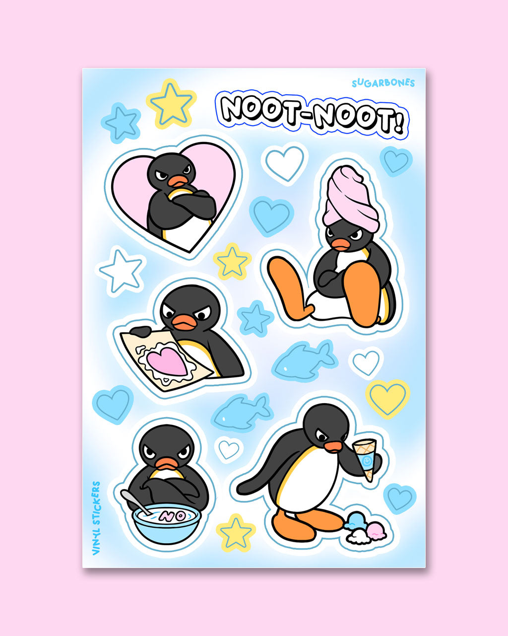 Pingu | Sticker Sheet