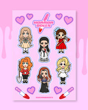 Horror Dolls | Sticker Sheet Bundle