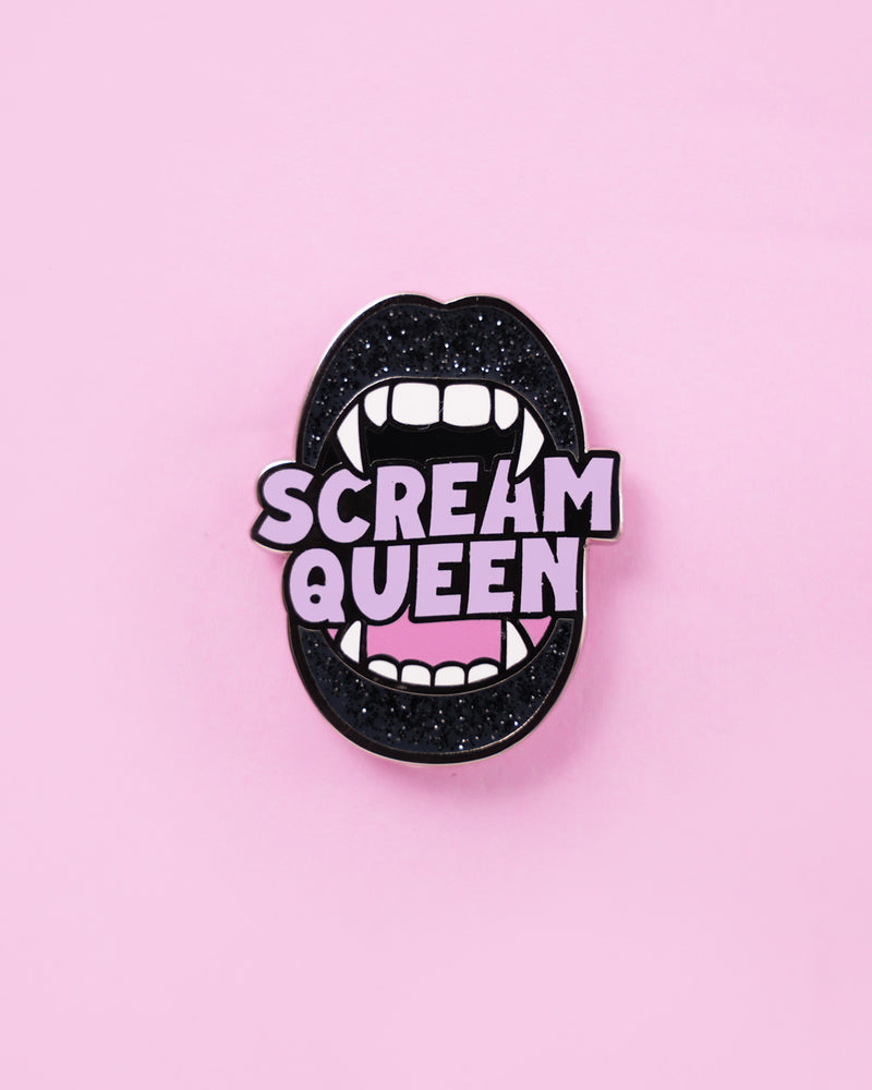 Scream Queen Enamel Pin