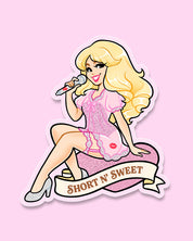 Short & Sweet | Sticker (2 colours)