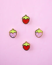 Strawberry Mini Enamel Pin Set