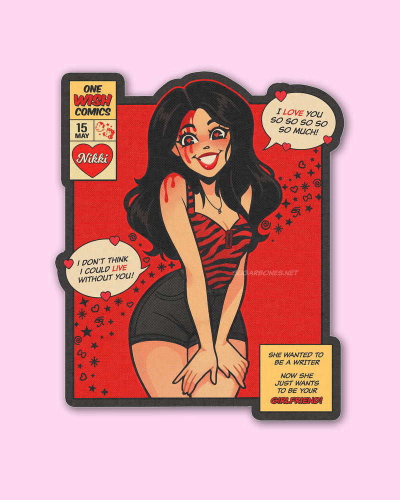 One Wish Comics | Sticker