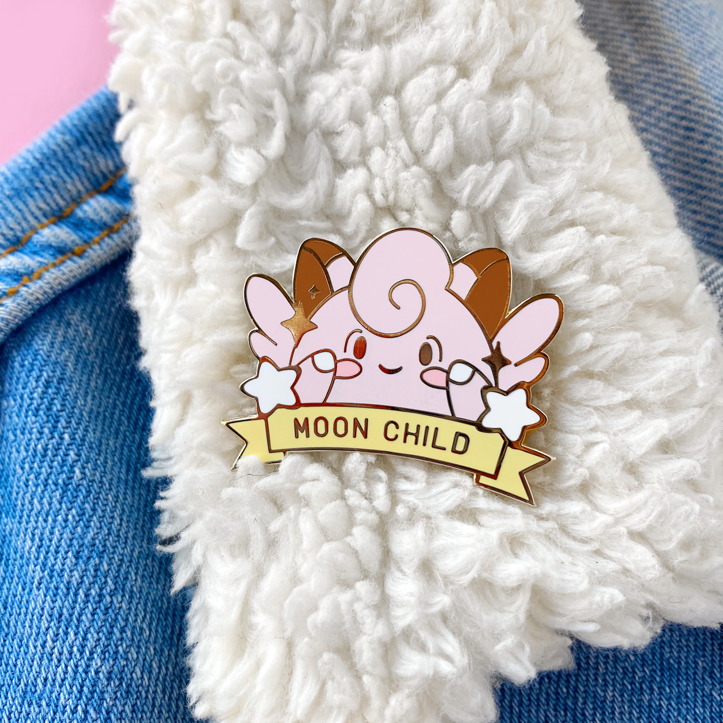 Moon Child Enamel Pin