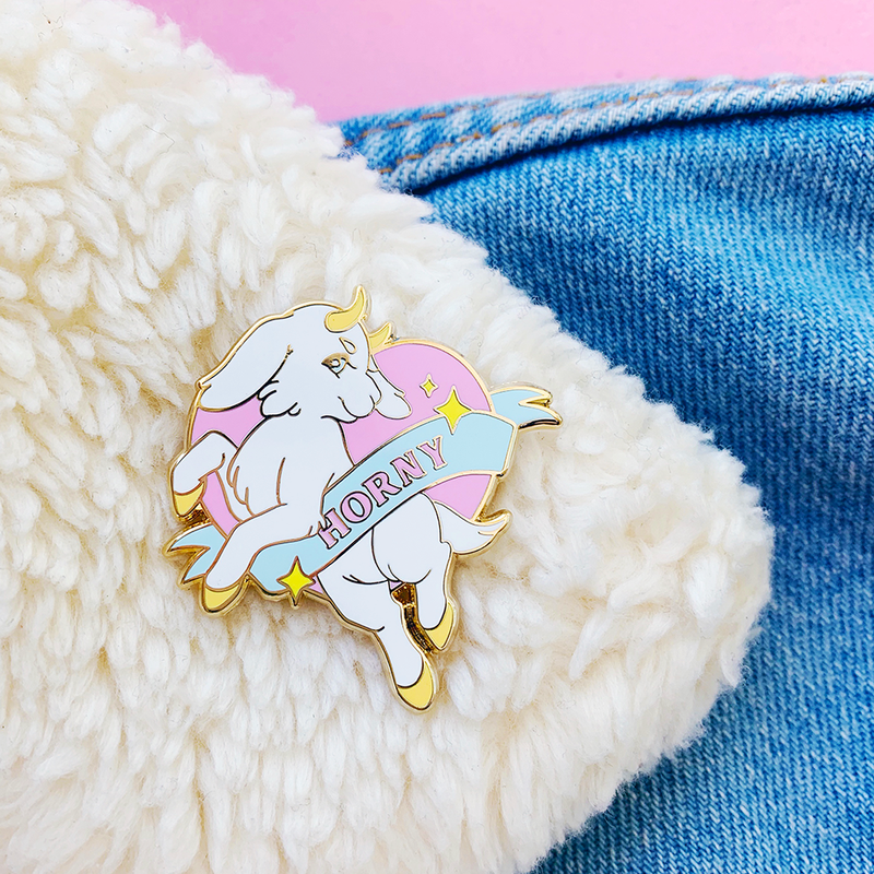 Horny | Enamel Pin