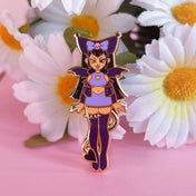 Kuromi Fangirl Enamel Pin