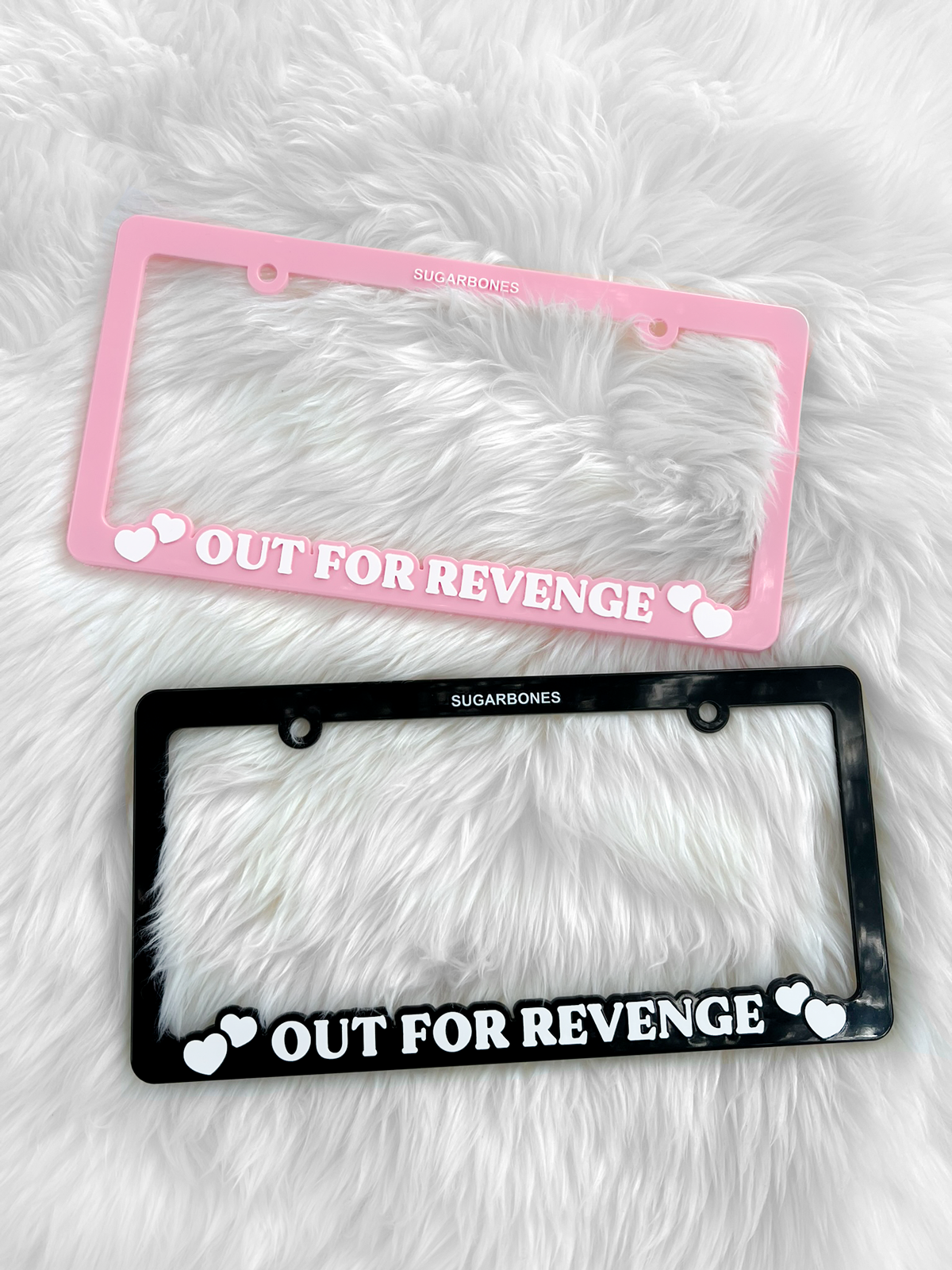 Out For Revenge License Plate Frames