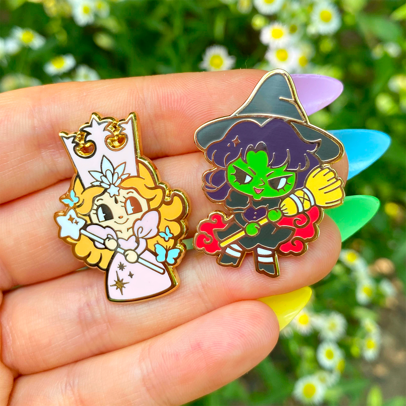 Witches of Oz Enamel Pins